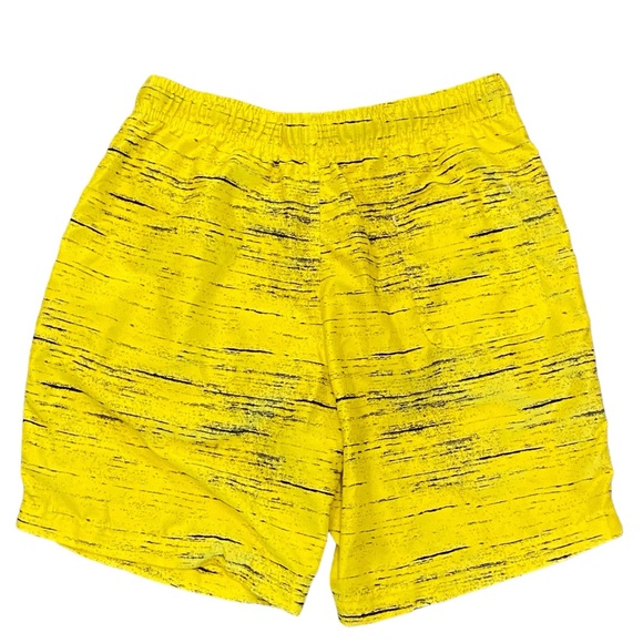 BROOKLYN‎ CLOTH Men's Yellow Streaky Volley Swim Trunks Size Small - Picture 3 of 7